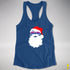 Santa’s Omnisexual Pride Flag Shades Racerback Tank - Royal